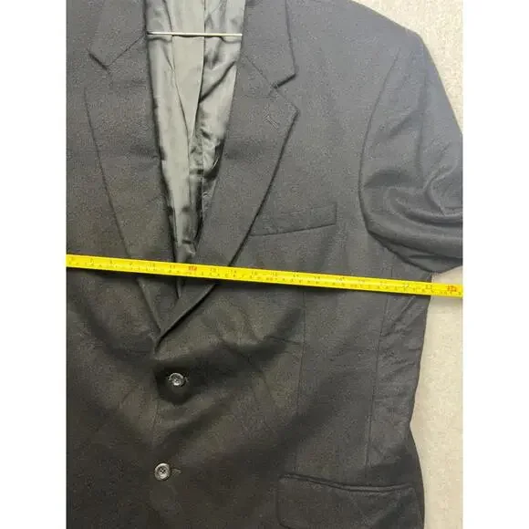 Jos A Bank 100% Cashmere Blazer Jacket Mens 46L Gordon Classic Formal